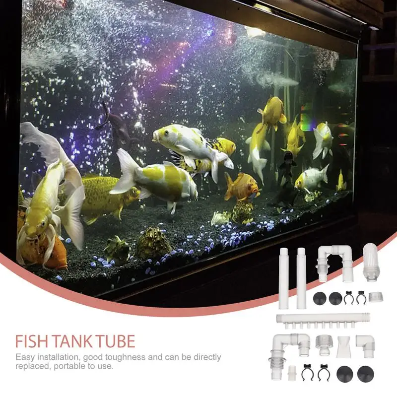 Fish For Tank Filter Tube Aquarium Intake Outflow Tube Canister Filters External Canister Filters Accessories For Inner Dia Pipe