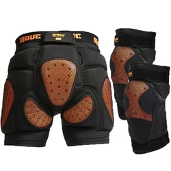 D3O Ski Protective Gear Hip Pad Knee Set Snowboard Double Board Inner Wear Equipment Anti-drop Hip Pad