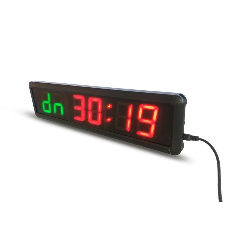 Hong Hao Electronic Remote Control LED Countdown Stopwatch Sport Race Timing Interval Timer with Lights