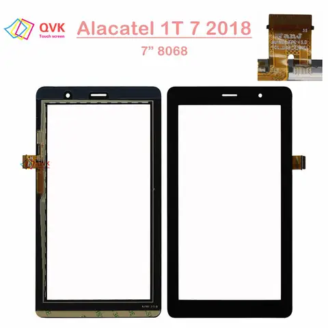 7 inch Wj1901-fpc V5.0 Touch with Frame Tablet PC Capacitive Touch Screen Digitizer Sensor For Alcatel 1T 7 9009G 8067 8068