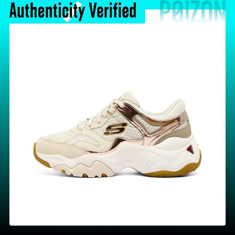 Skechers D'LITES 3.0 Low top Chunky Sneakers Women's Gold 12958-NTGD