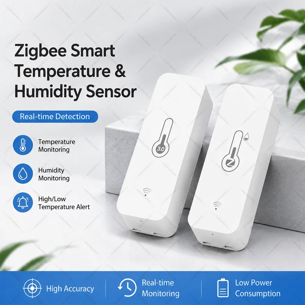 Smart Home Mqtt - Capteur de température Zigbee pour appareils