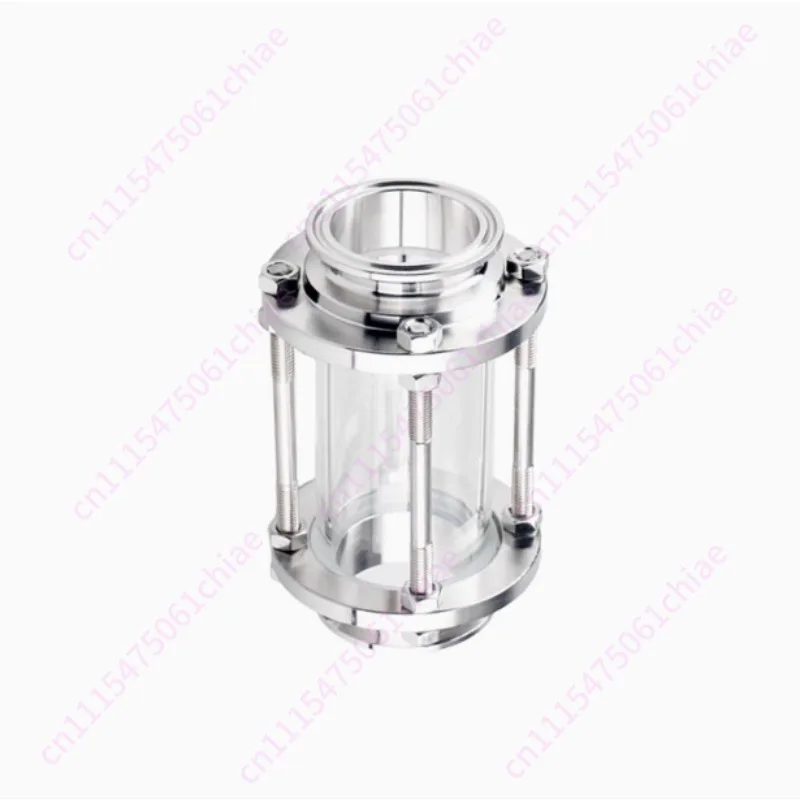 Quick-loading Glass Pipe Sight Glass 304 Stainless Steel Sanitary Grade 316 Clamp Type