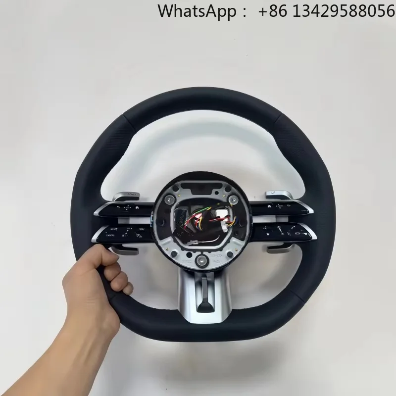 Steering Wheel for Mercedes Benz GLC63 GLC43 GLE43 GLB AMG CLA35 CLA45 S63 E63 C63 G65 G63 AMG Carbon Fiber Steering Wheel