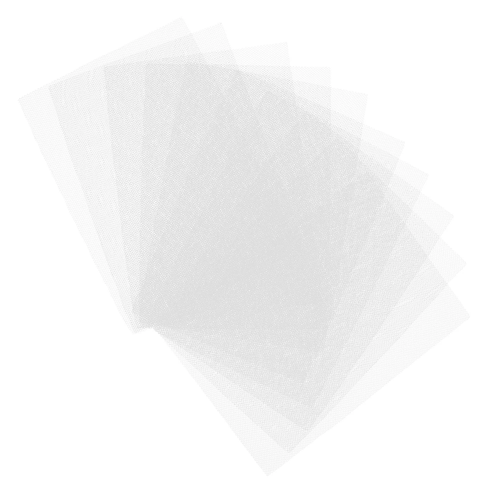 10 pçs tecido de malha de olho folhas de malha respirável 11.79x8.45 leve para máscara de fantasia fazendo diy cosplay máscara animal