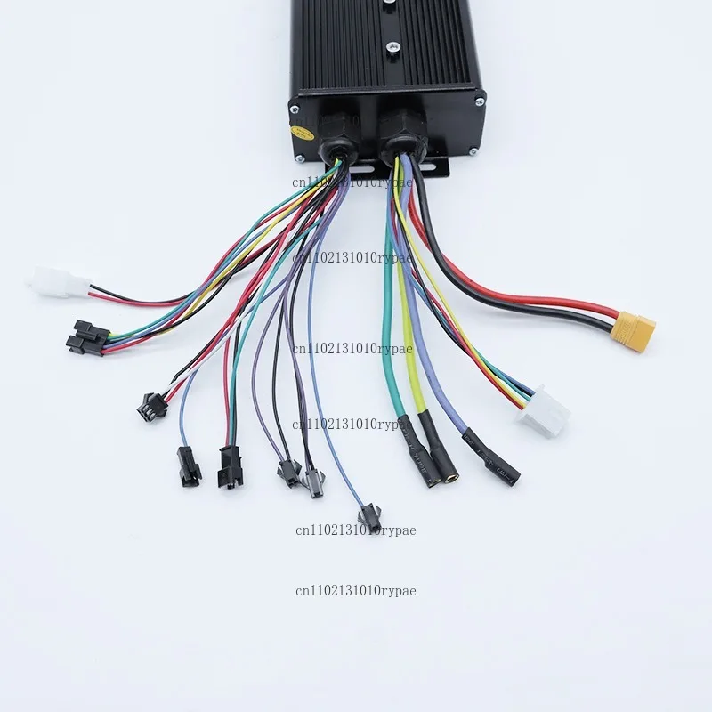 Dual-channel 36V 48V 52V 60V 72V 45A Three-mode Sine Wave Controller
