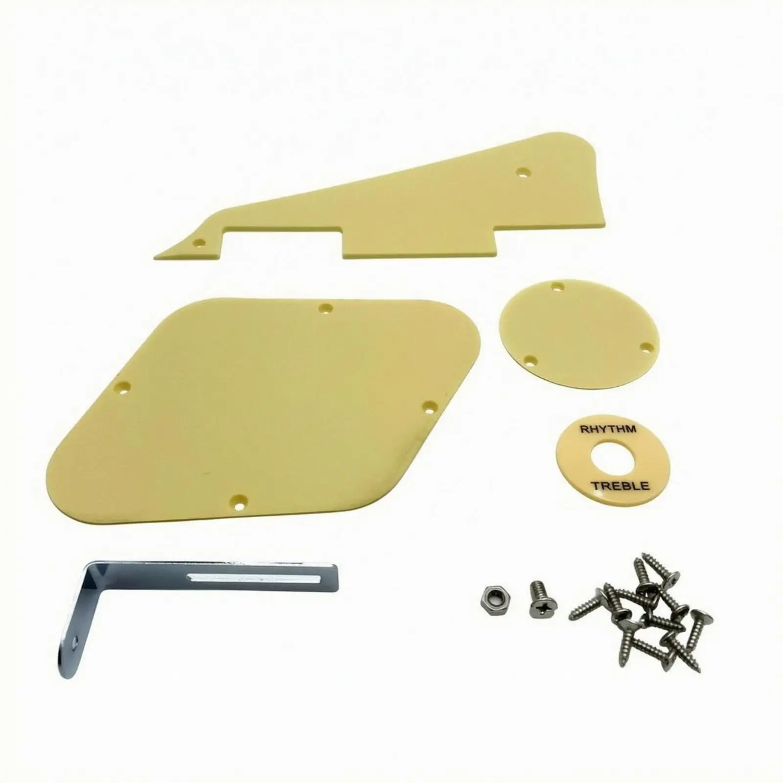 Complete Guitar Pickguard Plate Set with Cavity Covers for Humbucker Electric Guitar