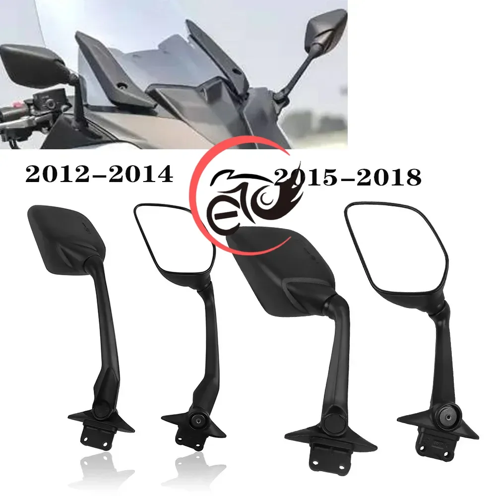 

For Yamaha TMAX 530 T-MAX 530 TMAX530 T MAX530 2012-2018 2017 2016 Motorcycle Accessories Rear View Mirror Rearview Side Mirrors