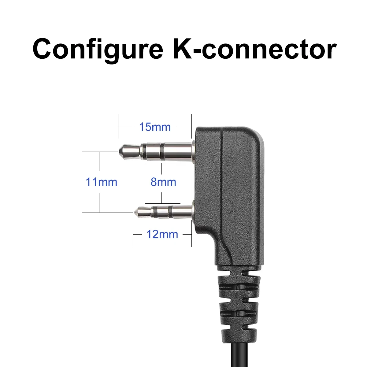 Baofeng Cable USB Programming K Plug for Baofeng Walkie Talkie UV-5R BF-888S UV-5R Mini UV-21 K5Plus 5RM Quansheng UV-K6