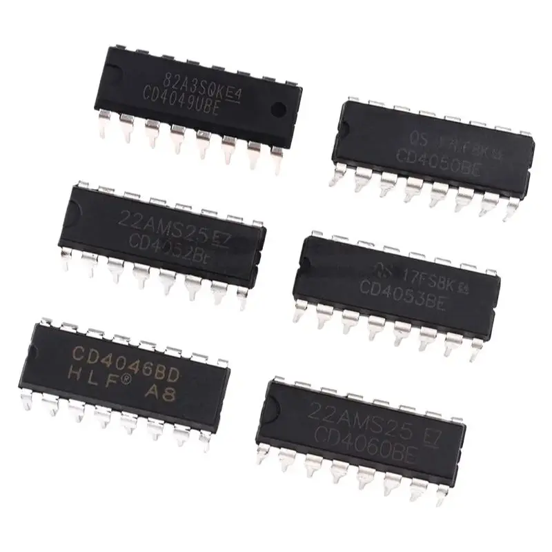 CD4044 4046 4049 4050 4051 4052 4053 4060BE Chip, Durchsteckmontage- und Oberflächenmontage-IC – Detail 2