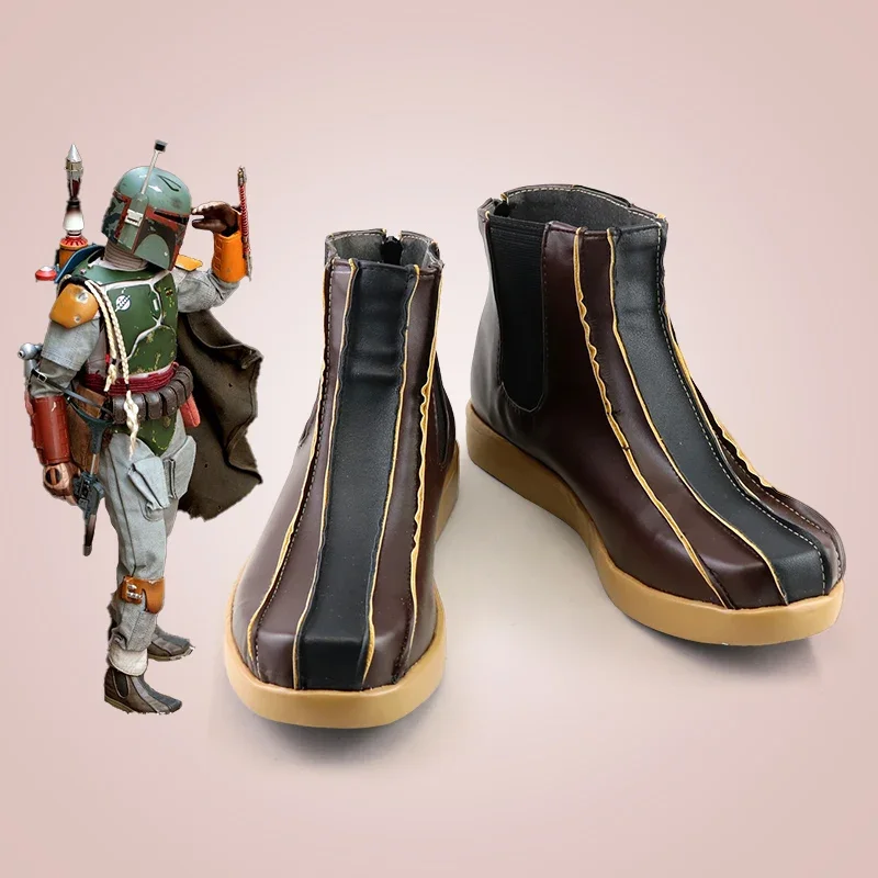 Boba Fett Cosplay Laarzen Custom Made Schoenen Halloween Carnaval Schoenen