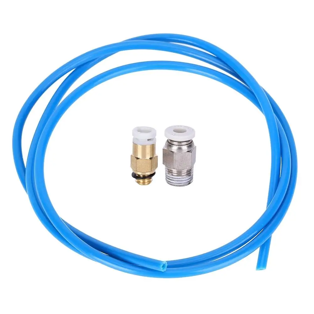 Dark Blue PTFE Feeding Tube 1-2 Meter Remote Nozzle Set Corrosion Resistant Insulation Printer Accessory