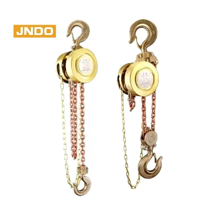 Explosion-proof Chain Block 1 T  6 m Designed for Hazardous Environments Suitable for Lifting, Installing
