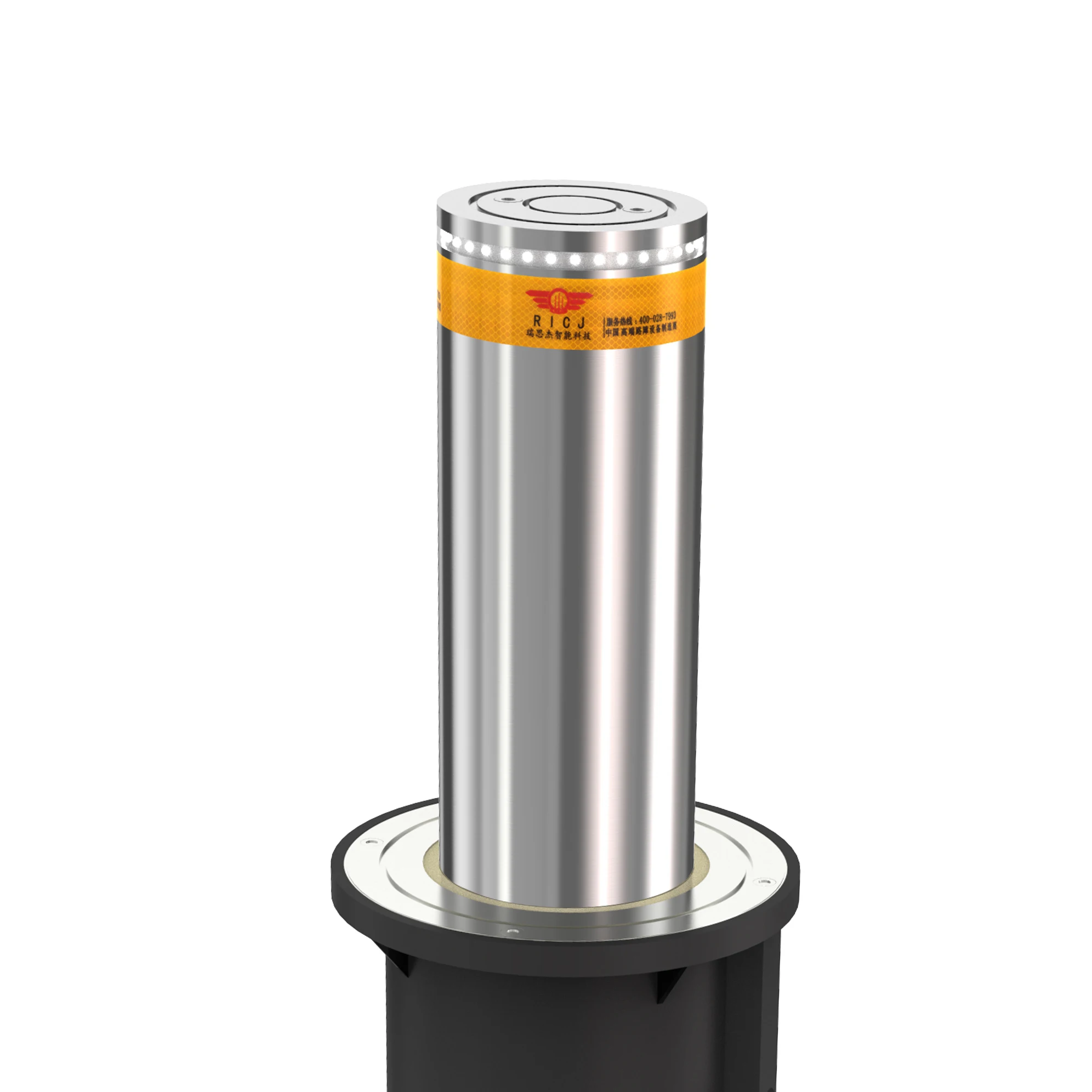 

Уличный электрический гидравлический оцинкованный боллард с дистанционным управлением для парковки и декоративной маркировки, с длительным сроком службы