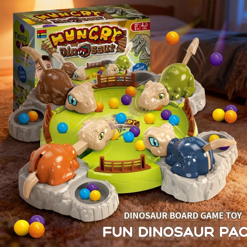 

Hot Dinosaur Eating Bean Children's Toy Dinosaur Snatching Bean Competition Parent Child Interactive Desktop Game Puzzle Toy