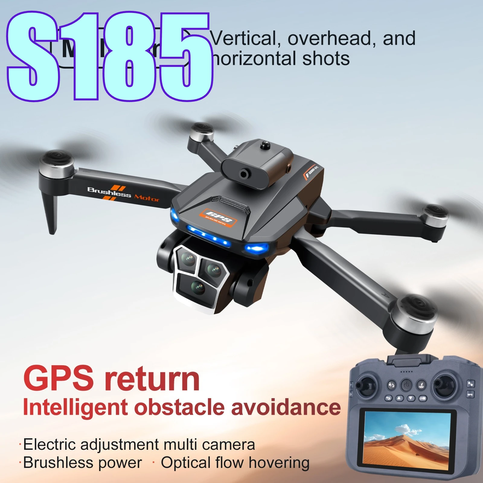 

z kamerą low battery out control one click return optical flow obstacle avoidance 미니드론 8k de beta fpv drone profissional 10km