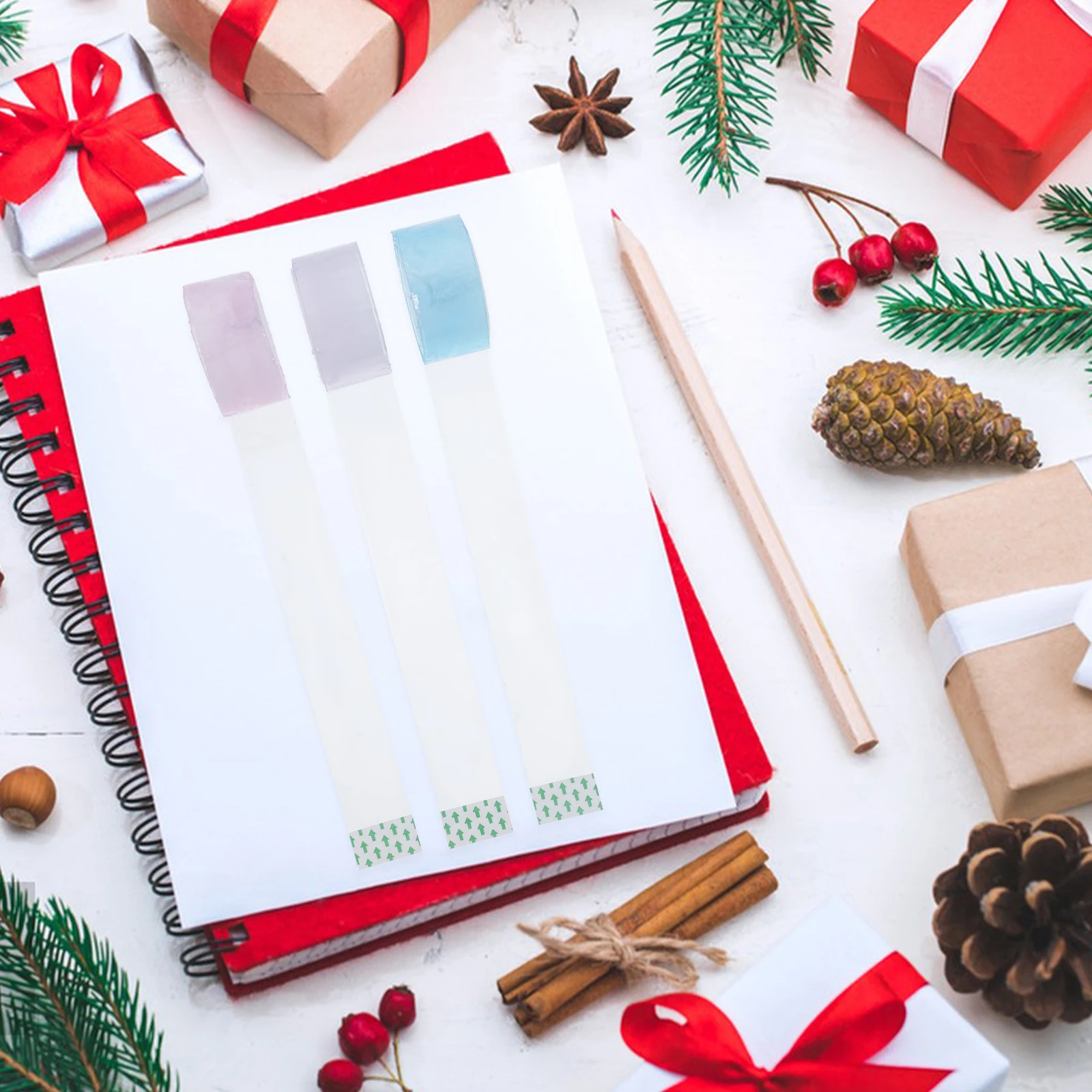 

3pcs Sticky Ball Colored Adhesive Creative Diy Decorative Bright Color Funny Tapes For Kids Gift Novelty Roll Tape