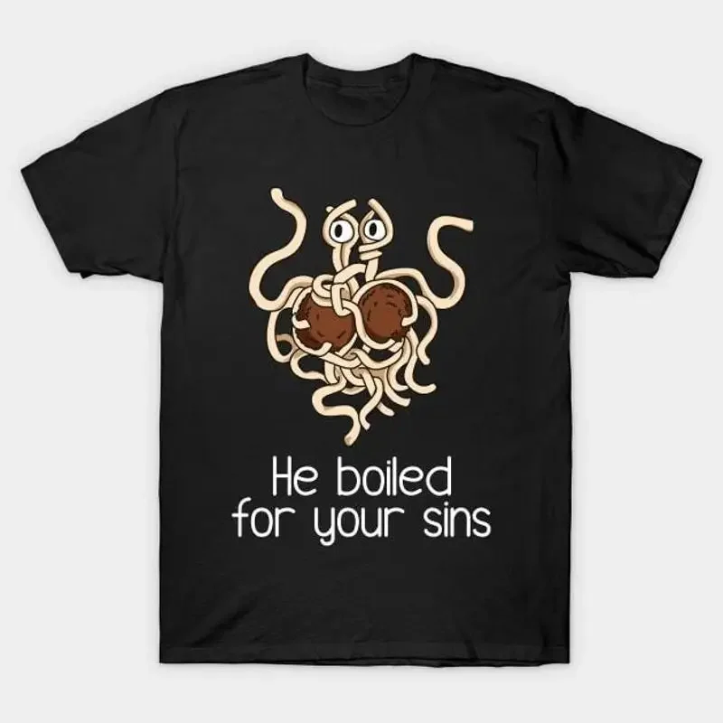 flying spaghetti monster T Shirt S 5XL Fast Shipping