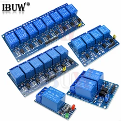 5v 1 2 4 6 8 channel relay Module with optocoupler Relay Output 1 2 4 6 8 way relay module for arduino In stock