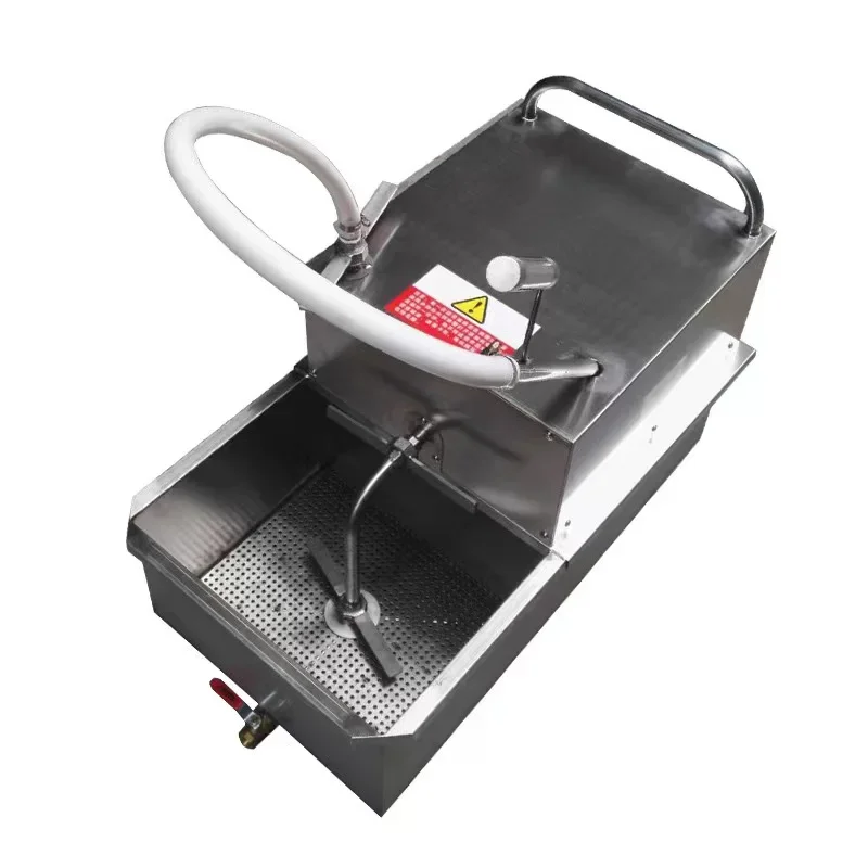 Stainless Steel Cooking Deep Frying Pan Oil Filter Cart/Oil Filter