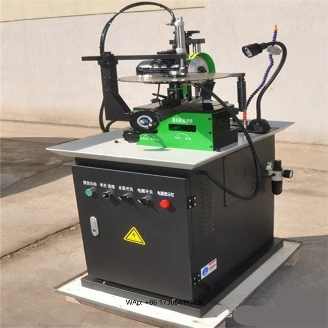 Automatic woodworking surface grinder 3-head electric saw blade sharpener chain sharpener