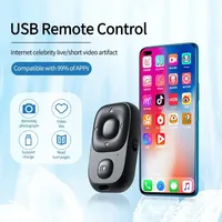 ZLRLMHY Wireless Bluetooth-compatible Remote Control Button Controller Self-Timer Camera Stick Shutter Release Phone