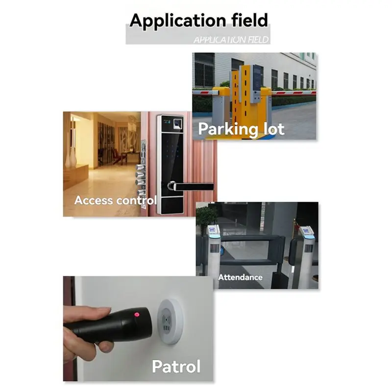 【MUST-HAVE】100Pcs Waterproof 30Mm Patrol Point 125KHZ RFID IC Tag Token With Adhesive Backing For Guard Tour System NFC Checkpoi