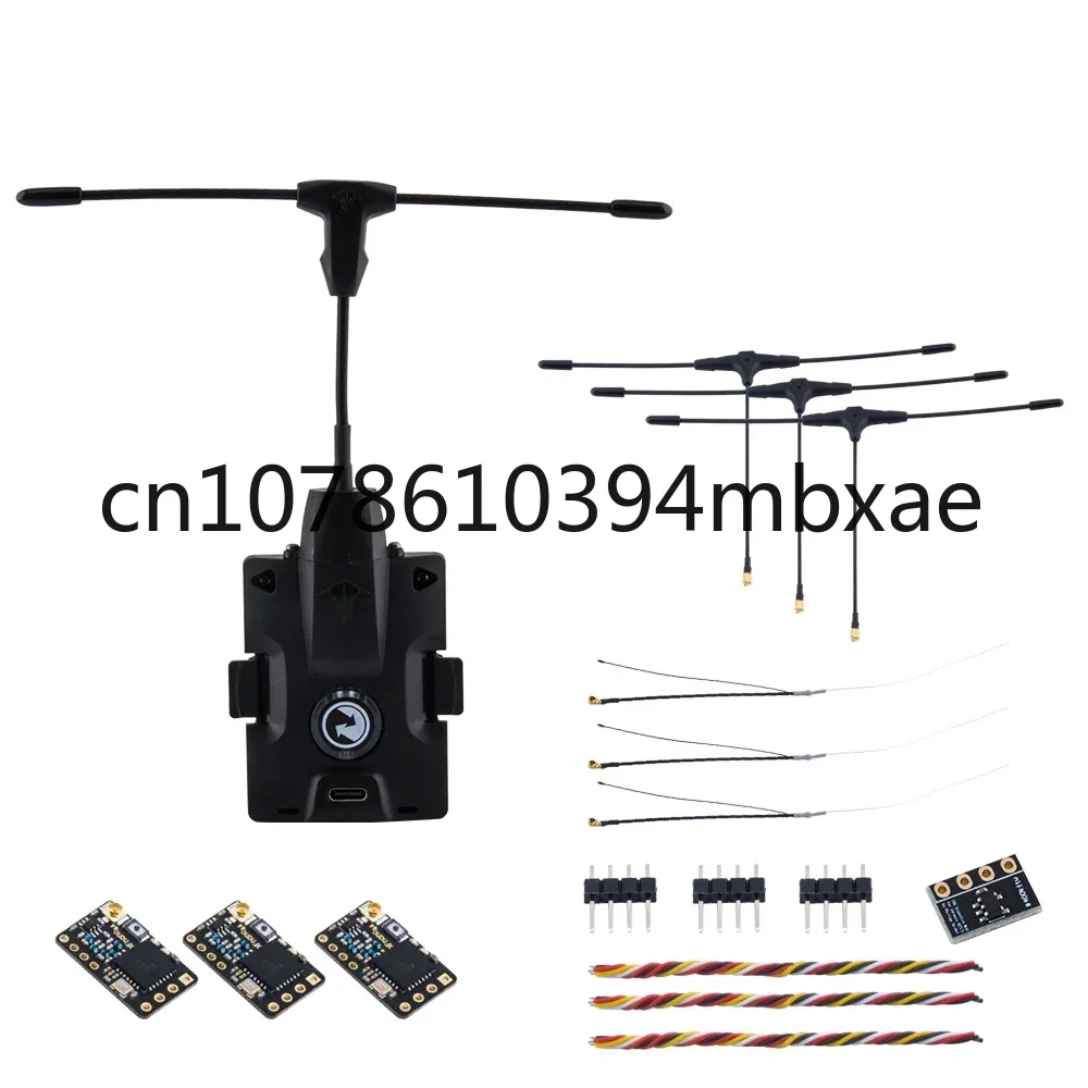 Original TeamBlackSheep TBS Crossfire Micro TX V2 Starter Set with 3PCS Crossfire Nano RX SE for FPV Racing Freestyle Long Range