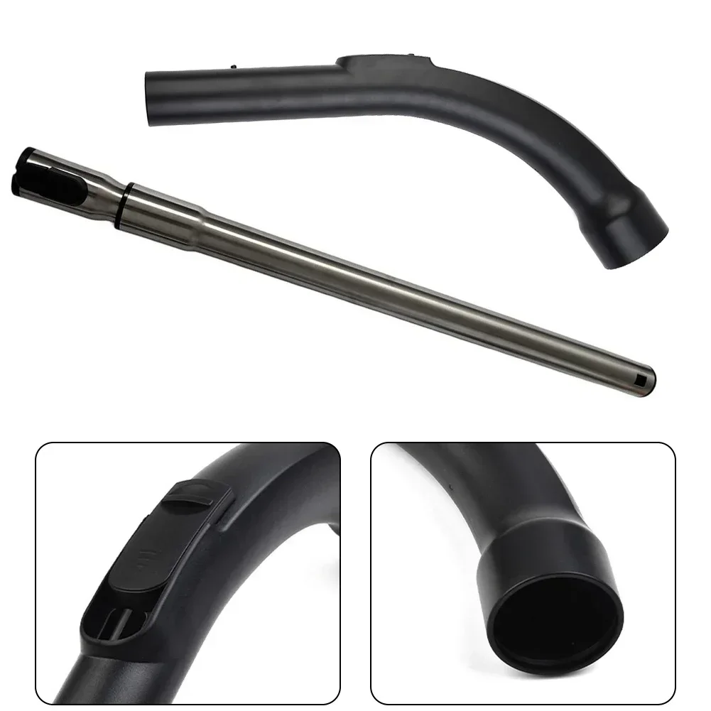 Novo tubo de sucção telescópica para modelos de aspirador de pó miele c1 c2 c3 tubo de extensão de travamento ajustável peças de reposição a vácuo