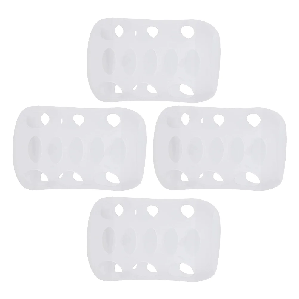 4 Pcs Silicone Bottle Cover Baby Protector Feeding Sleeves Nursery Glass Non-slip