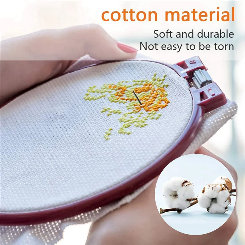 

RALCA-3X 59 на 39 дюймов ткань для вышивки крестом, 14 шт. ткань Aida для вышивки крестиком, большая ткань, ткань для запаса, ткань для вышивки