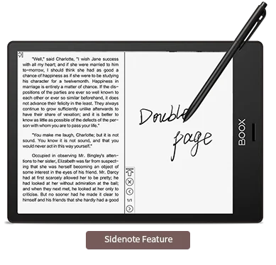 Custom e-screen product 10.3 inch Onyx Boox ereader e-ink display manufacturer