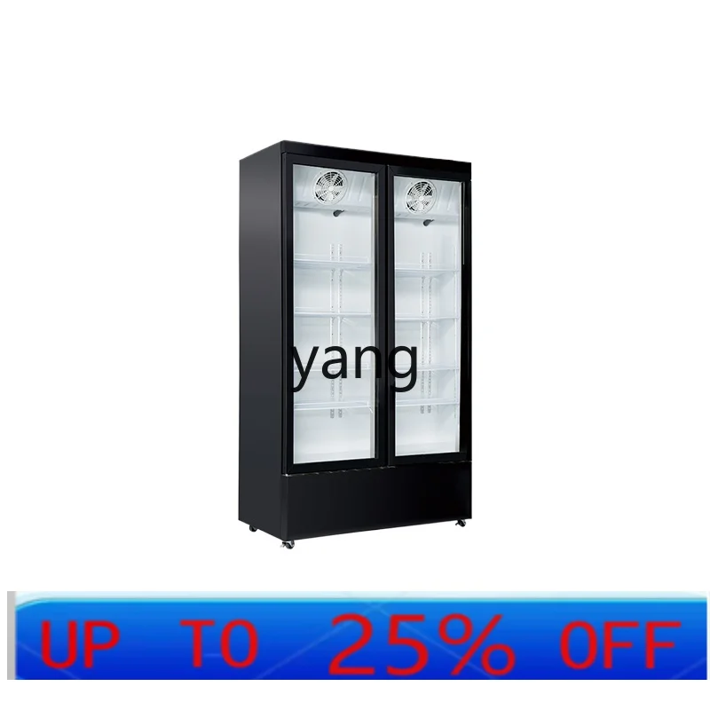 

cx Multi-Door Four-Door 2360 Upright Refrigerated Display Cabinet Frost-Free Air-Cooled Copper Tube Freezer