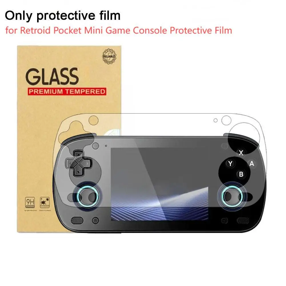 Game Console Protective Film For Retroid Pocket Mini Screen Protector 9H Anti Scratch Game Console Accessories