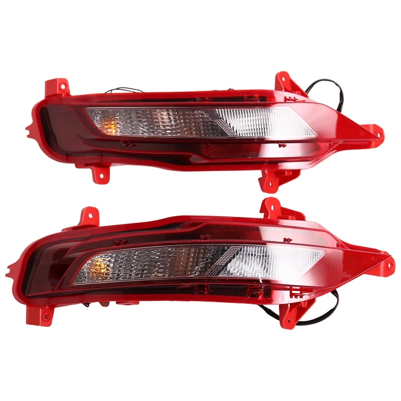 Car Rear Bumper Fog Lamp Reflective Warning Light Brake Light For Hyundai Tucson 2021-2023 92405-N8000 92406-N8000