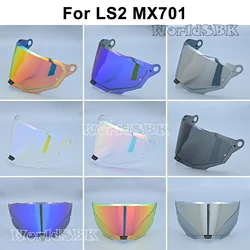 Visor for LS2 MX701 EXPLORER C Motocross Detachable Rally Off-road Motorcyle Helmet Replacement Visors Extra Shield Lens