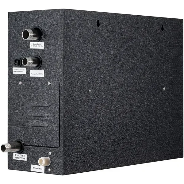 

12KW Steam Shower Generator, Segmented Heating & Temperature Customization & 24h Timer Steam Kit