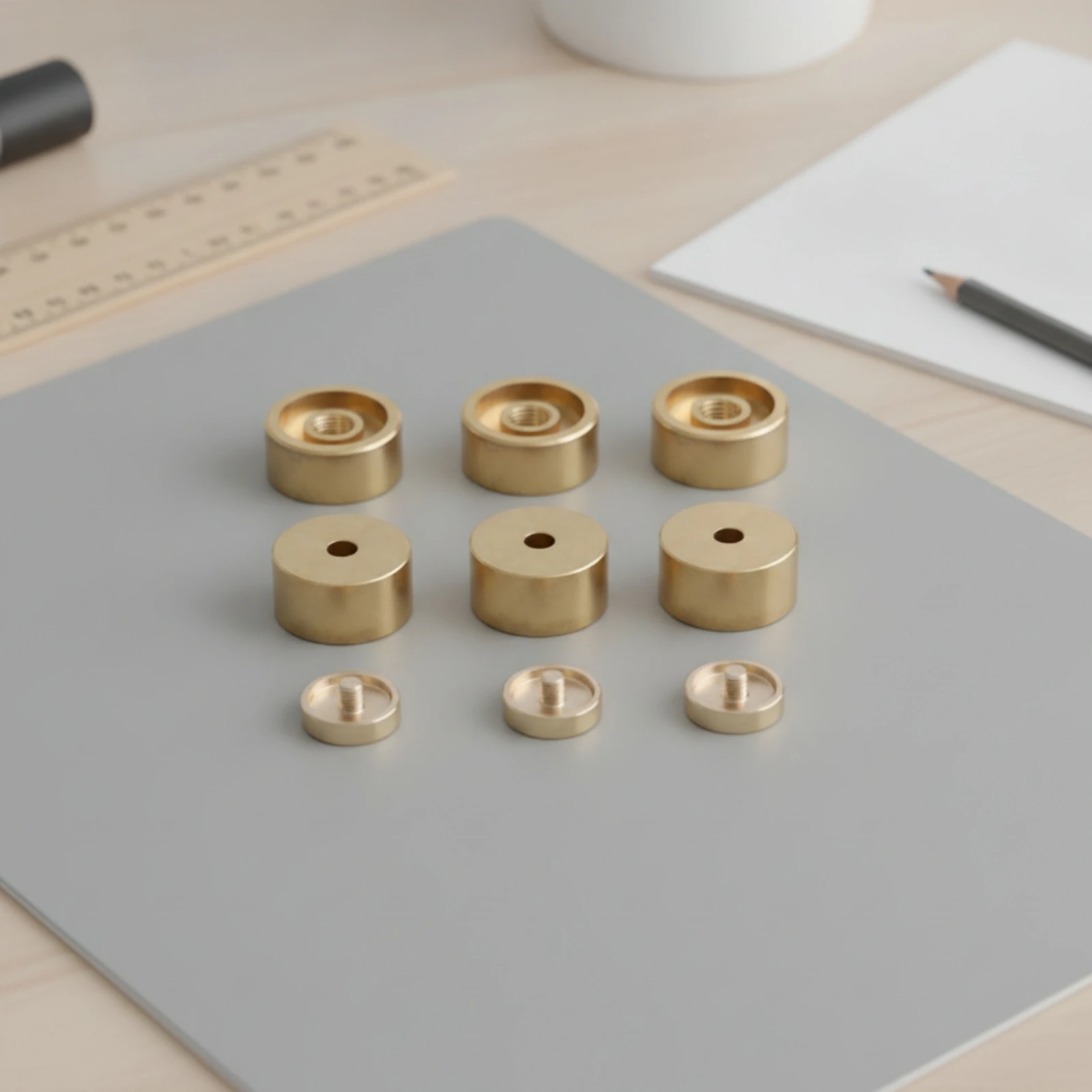 Trumpet Valve Caps with Buttons Threaded Trumpet Valve Button Accessory Exact Exact Installation and Simple to Install