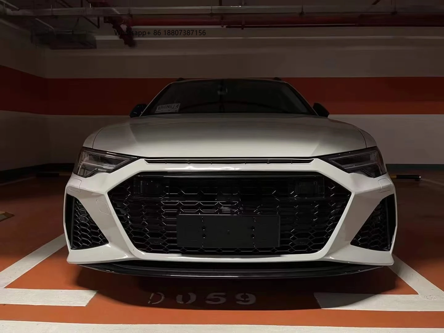 

2019-Up forAudi A6 Avant High Quality RS6 Front Bumper Body Kit ABS Perfect Fit Car Accessories Including Front Bumper Grille