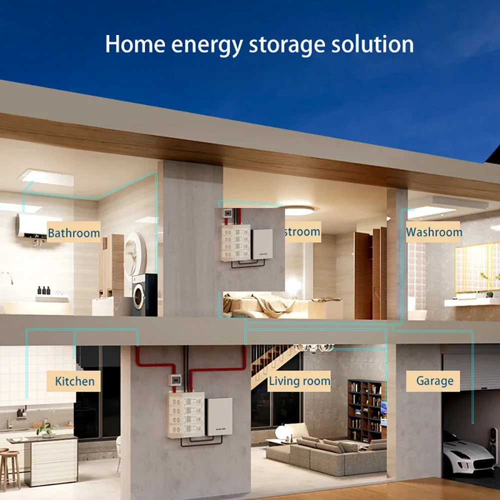 Visture 5.5KW to 27.5KW Hybrid Rack Style Inverter parallel three-phase AC DC reverse integrated solar inverter 48V Off grid