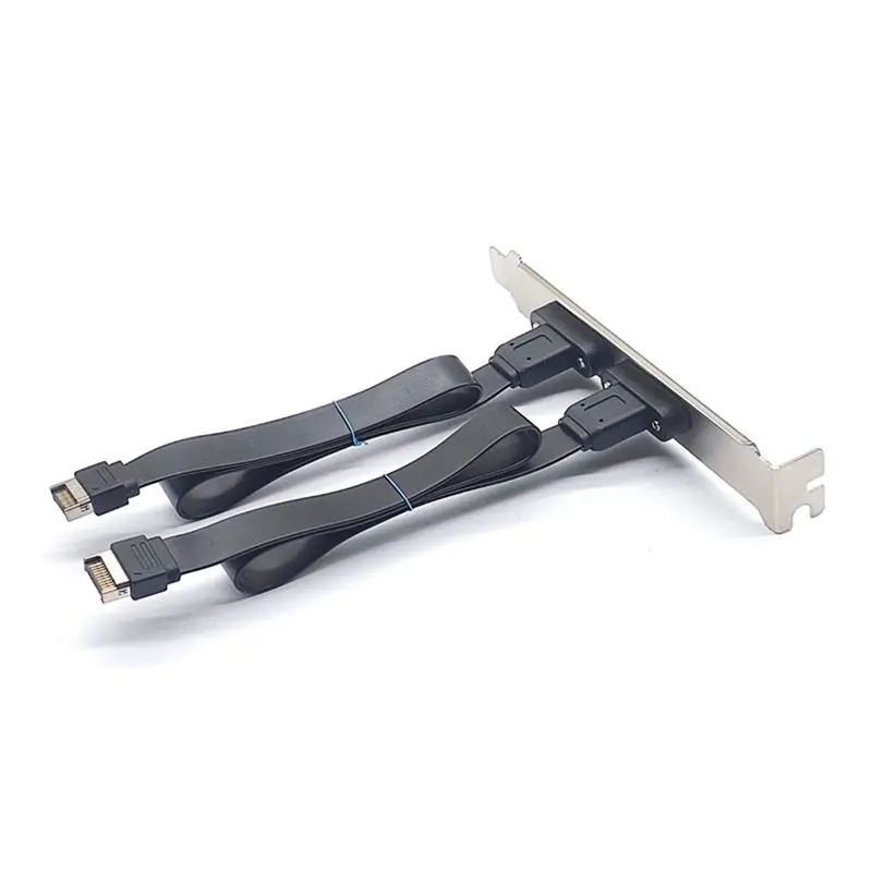 USB 3.1 Front Panel Header Type E Male To Type C Female Connector Motherboard Expansion Cable Transfer Wiring