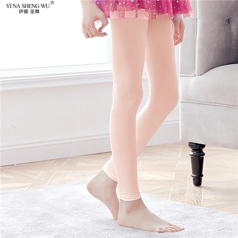 Collants de ballet convertibles en velours pour filles, collants sans couture, bas de danse, vente en gros, 80D