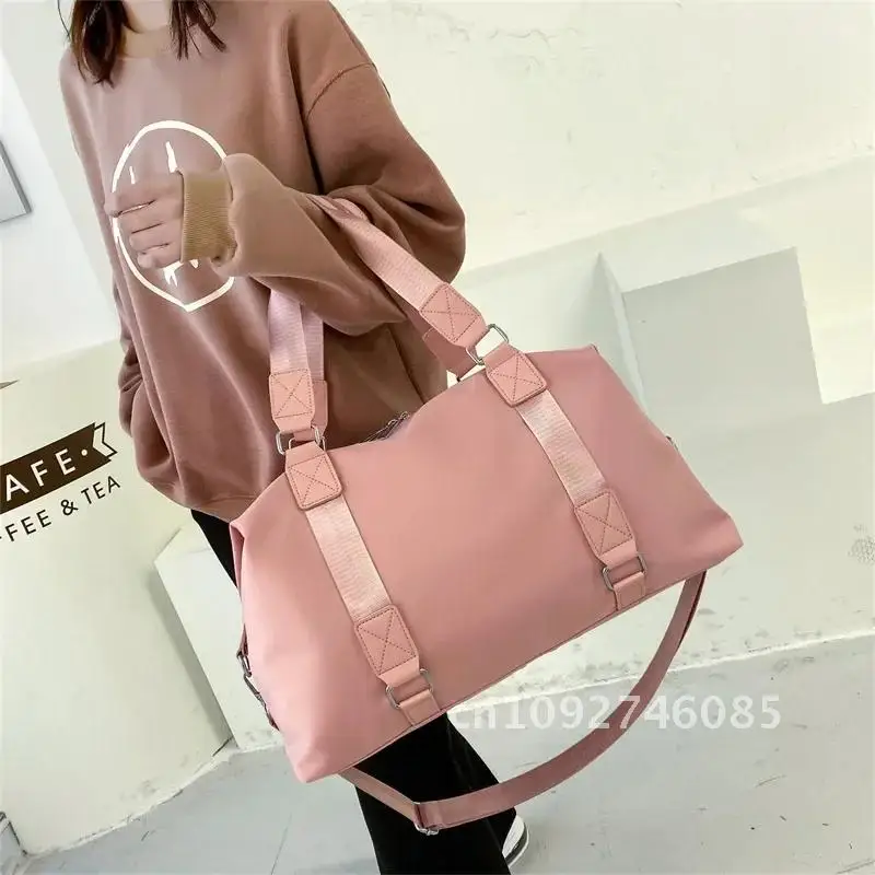 

Hand-held Training Yoga Bag Women's Wet Dry Separation Large Totes Travel Short Luggage Travel Capacity Business Bag Distance