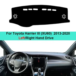 For Toyota Harrier III (XU60) 2013-2018 2019 2020 Car Dashboard Sun Shade Cover Pads Instrument Platform Desk Mats Accessories