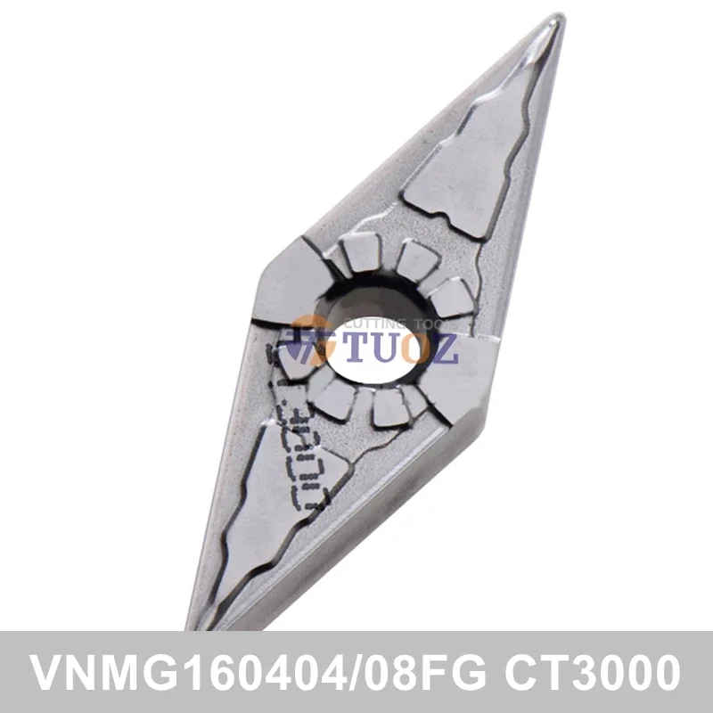 

100% Original VNMG160404FG VNMG160408FG CT3000 Metal Ceramics Insert VNMG 160404 160408 -FG CNC Lathe Cutter Turning Tools