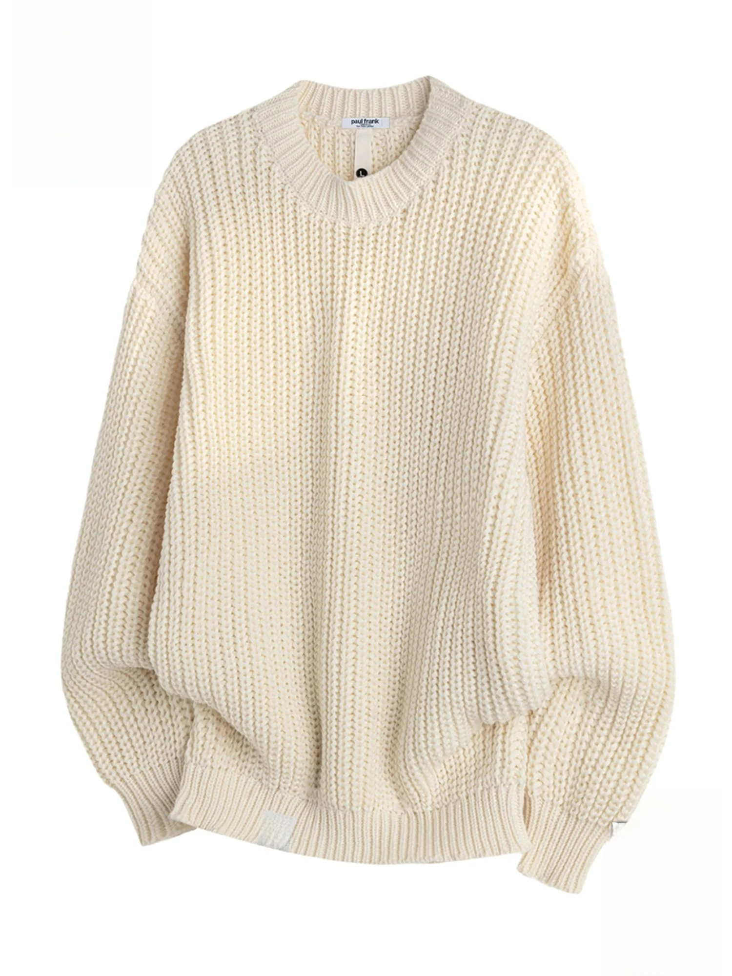 

PaulFrank Winter round Ne Sweater Men's Casual Loose Color Base Layer Knitted irt Comfortable Polyester Blend