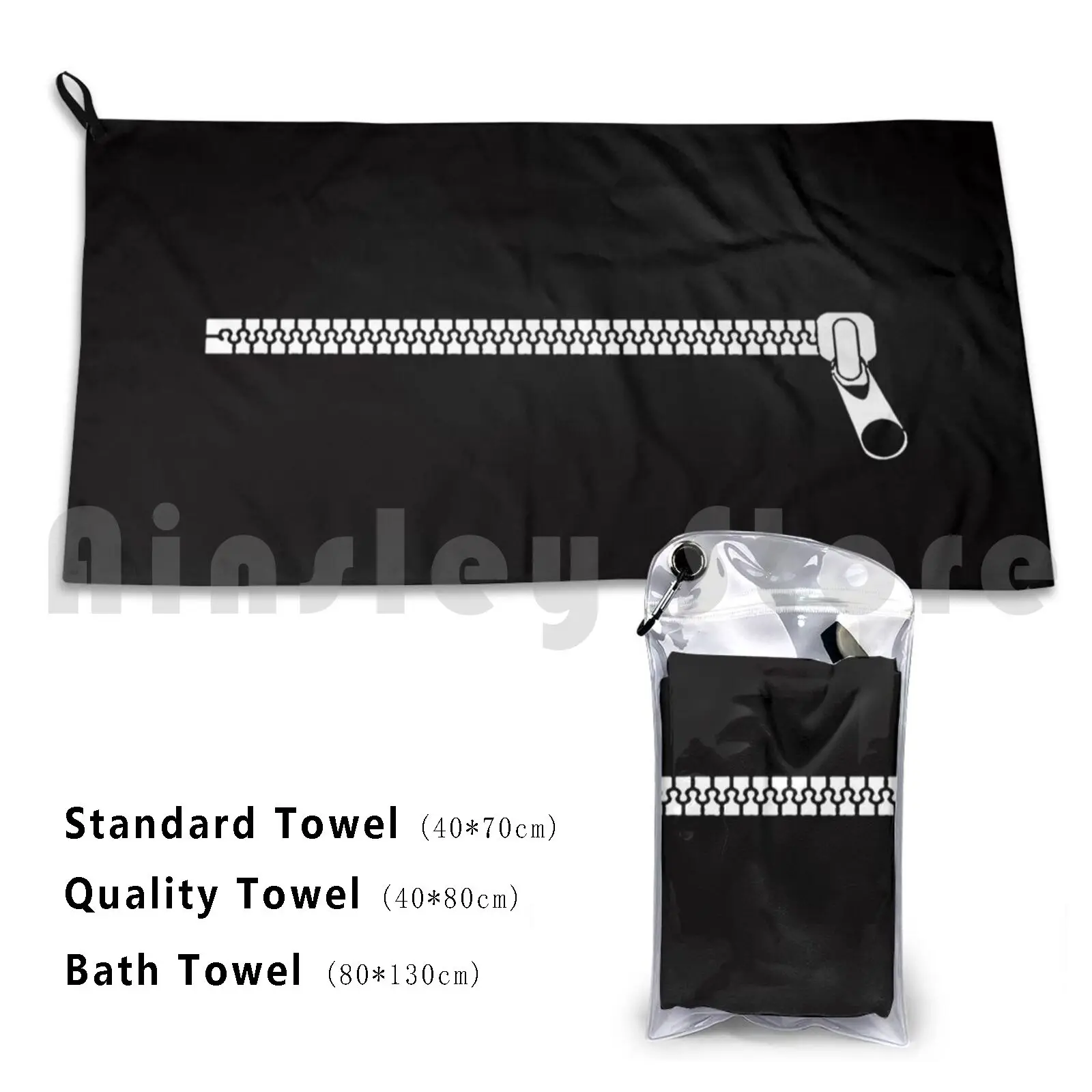 Towel Keep Your Mouth Shut! 2892 Muzzle Zipper Tyranny America Patriot Oppression