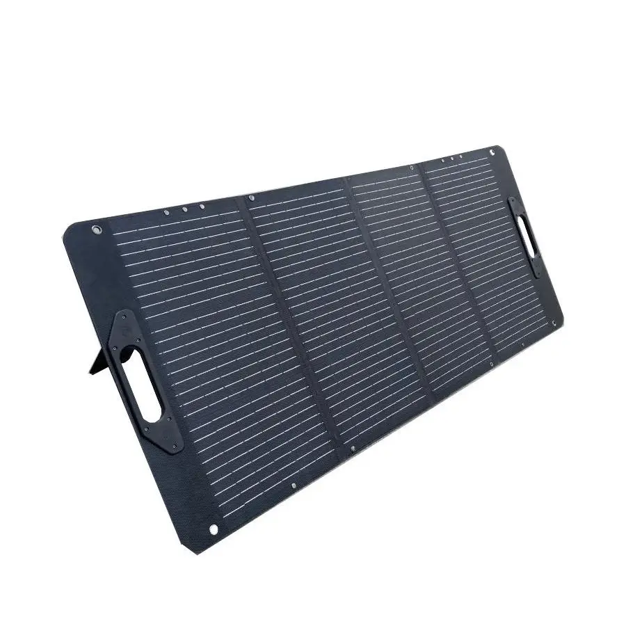 للوحة طاقة شمسية 100W18V ETFE مغلفة أحادية البلورية 4 أضعاف تيار مستمر/USB #2