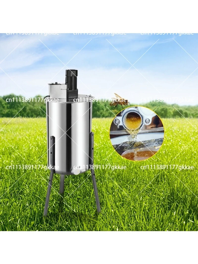 Manual Electric Stainless Steel Honeycomb Spinner Crank Centrifuge Beekeeping Equipment 2 3 4 Frame Honey Extractor