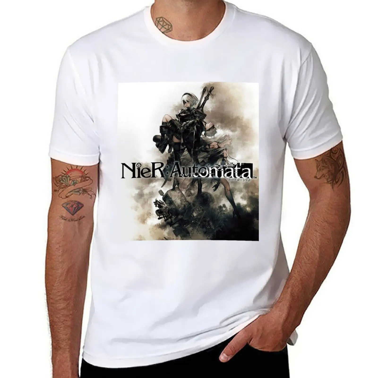 

NieR: Automata Artwork T-Shirt man tshirt funny t shirts man T-Shirt